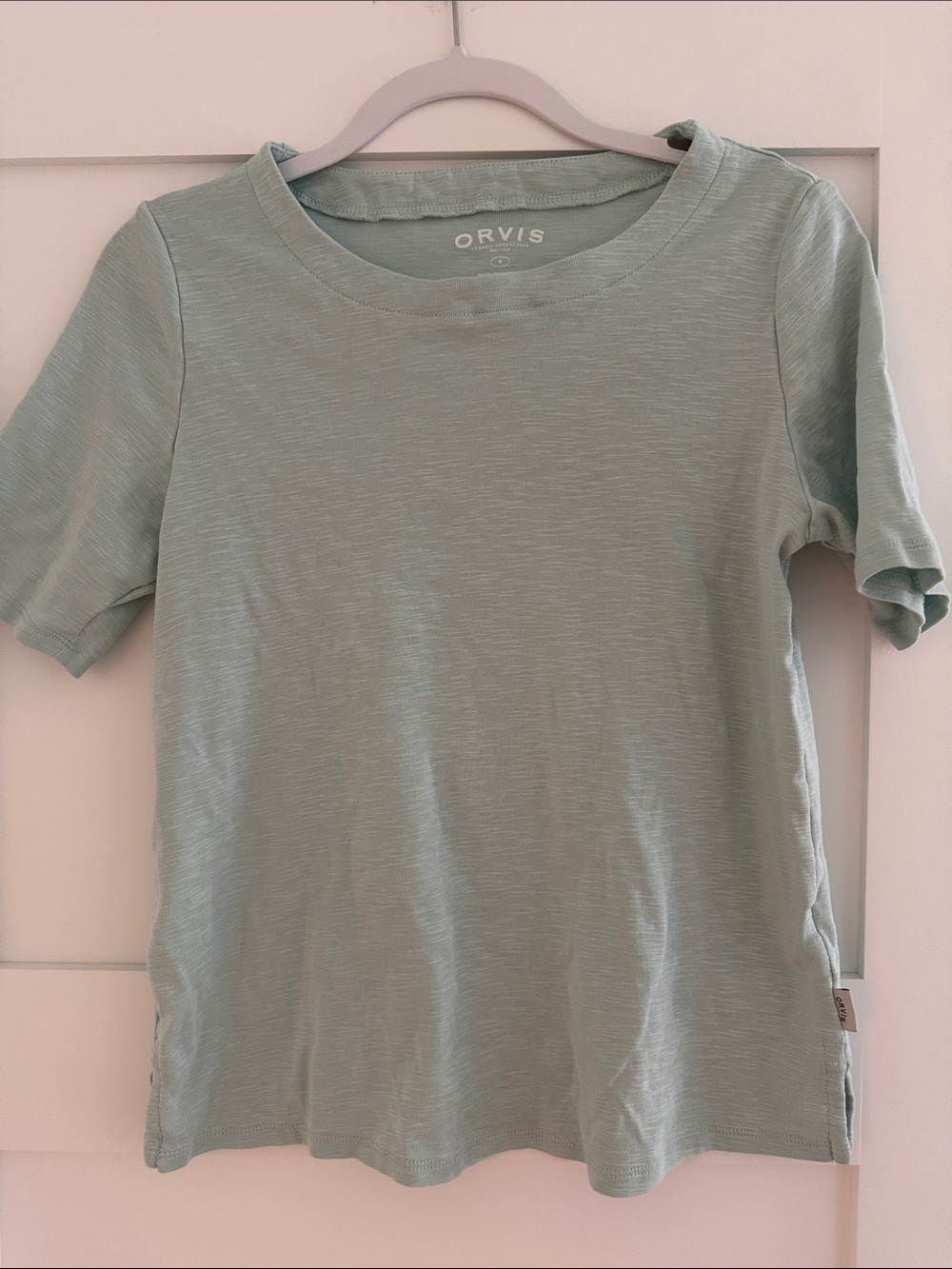 Orvis Light Sage Green Short Sleeve Tee